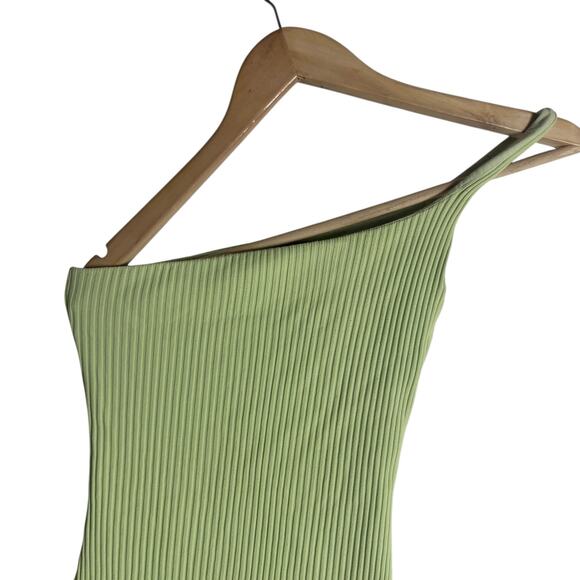 Gauge81 Erla Mint Green One Shoulder Sleeveless Party Fairy Mini Dress Size XS - Picture 7 of 11